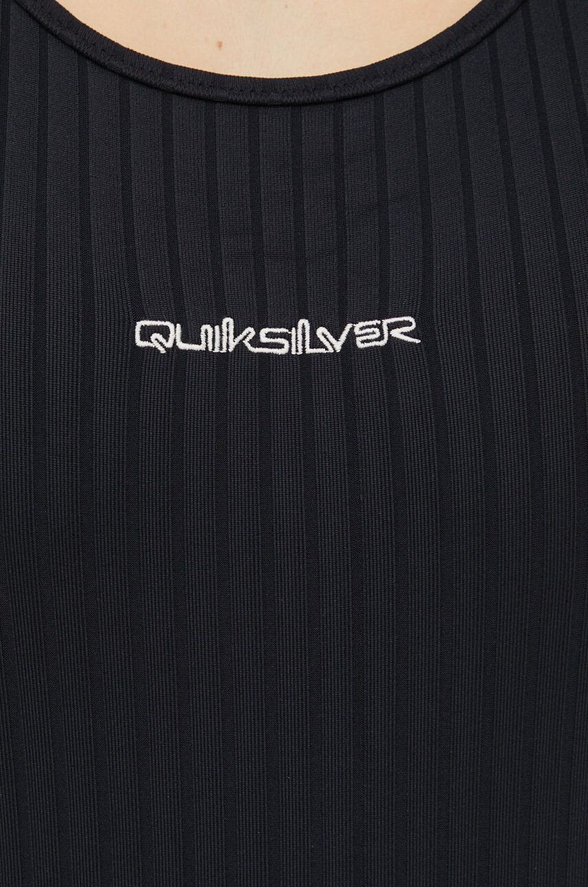 Quiksilver Plavky černá barva mírně vyztužený košík - Pepit.cz