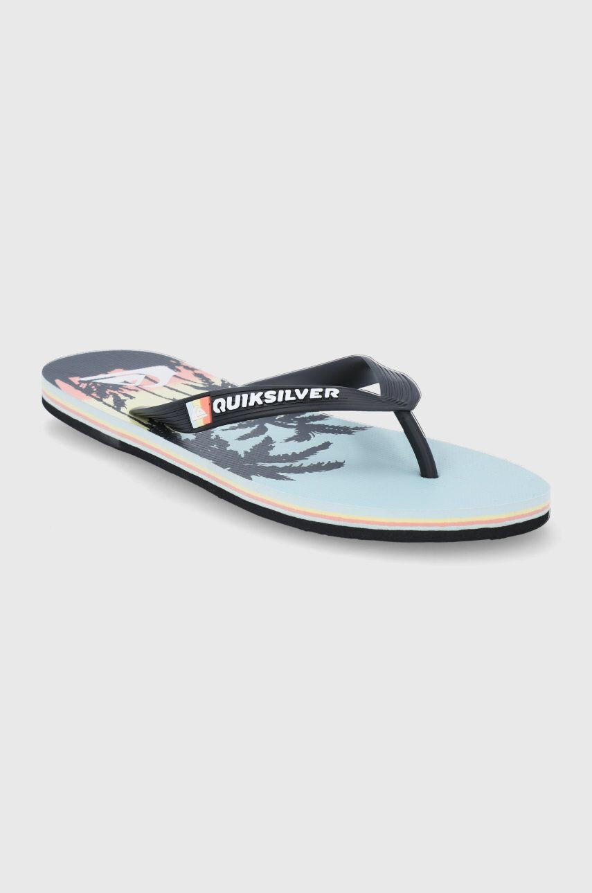 Quiksilver Žabky pánské černá barva - Pepit.cz