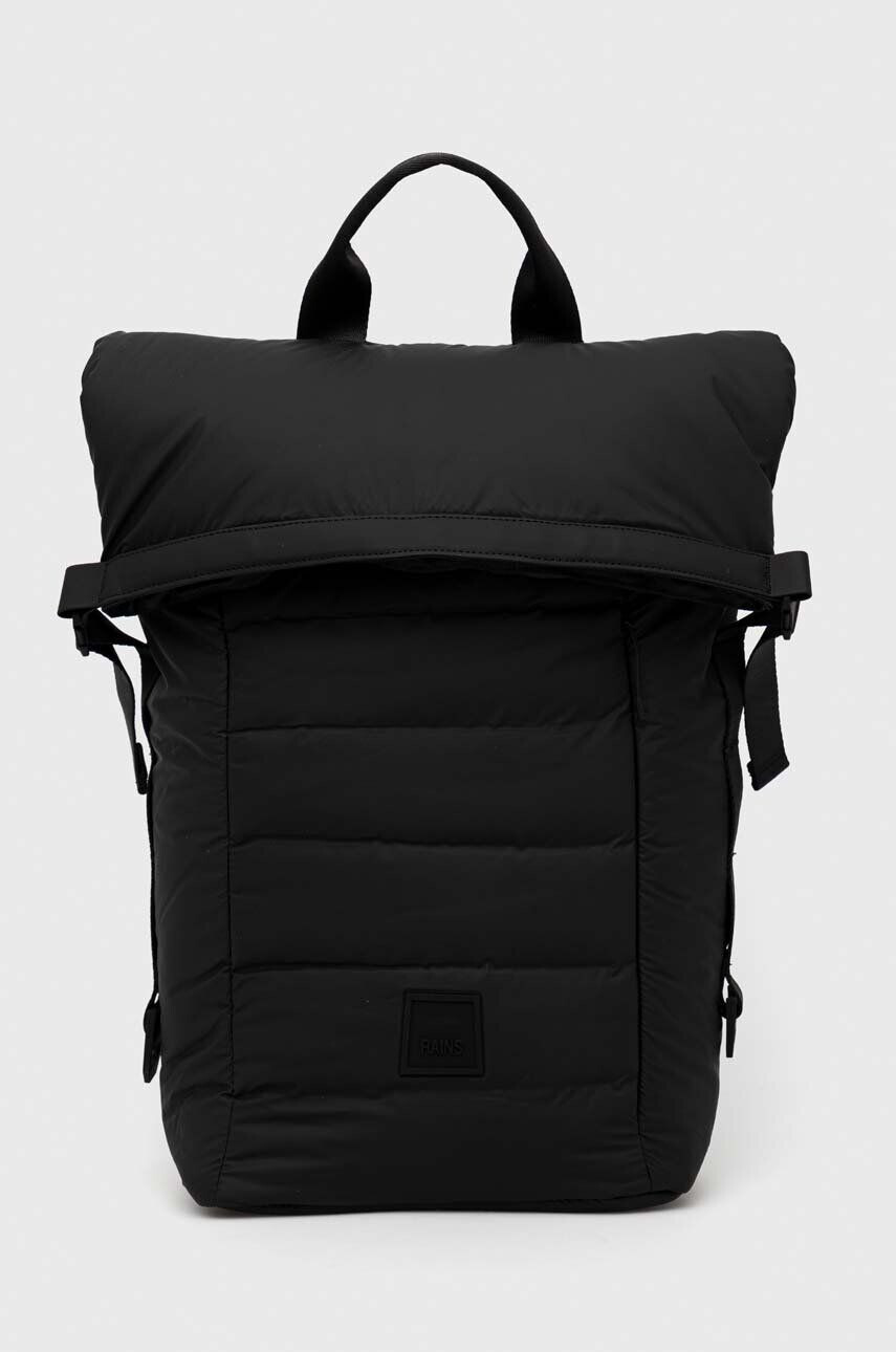 Rains Batoh Loop Backpack černá barva velký hladký 12140.01-01Black - Pepit.cz