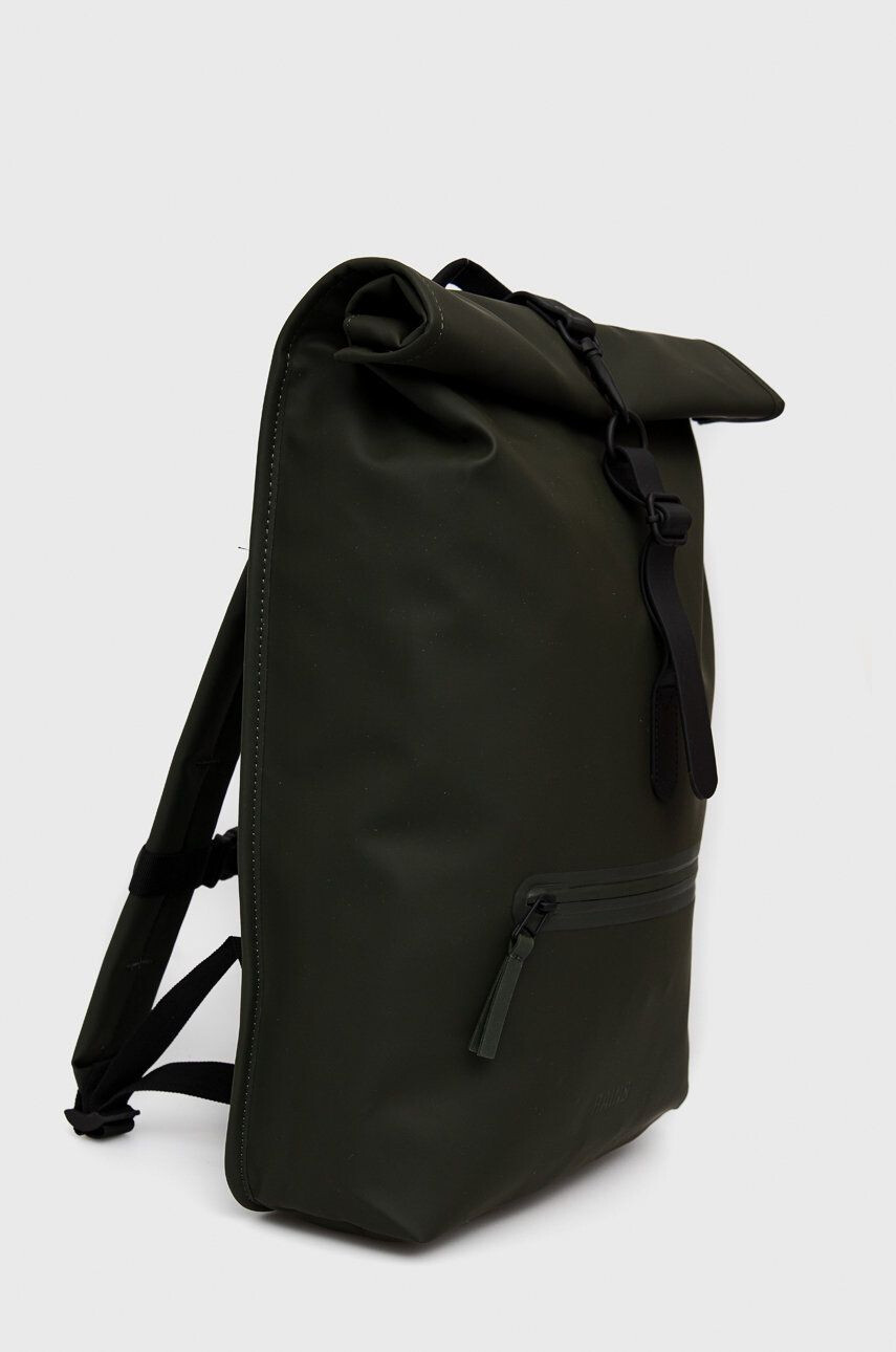 Rains Batoh 13160 Rolltop Rucksack zelená barva velký hladký 13160.03-Green - Pepit.cz