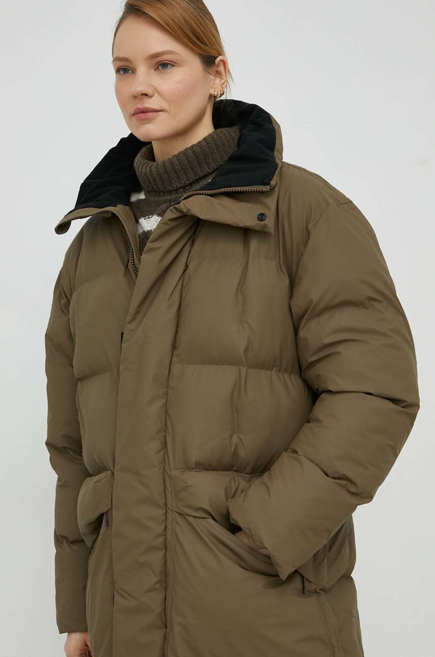 Rains Bunda 15020 block puffer coat - Pepit.cz