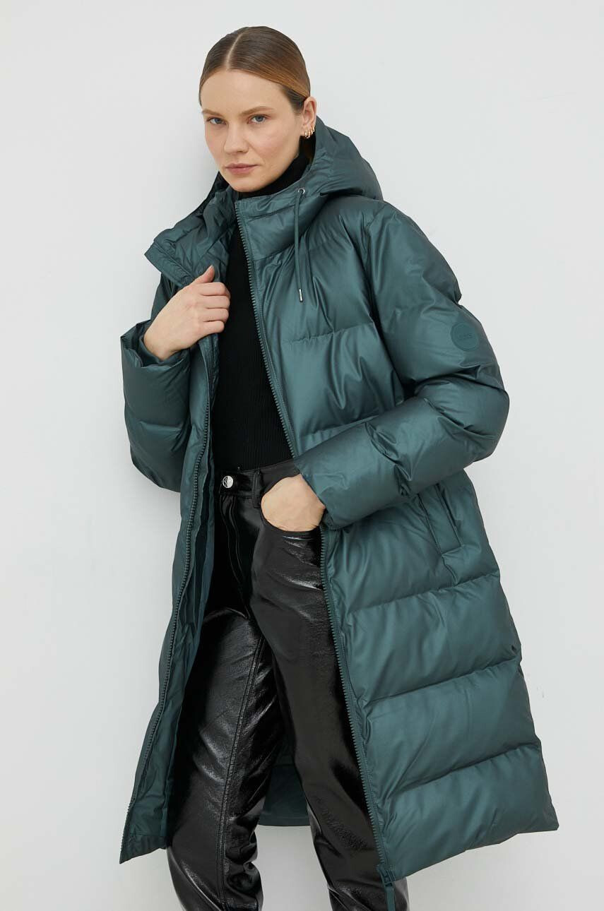 Rains Bunda 15070 long puffer jacket - Pepit.cz