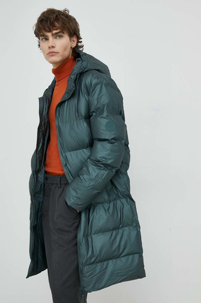 Rains Bunda 15070 long puffer jacket - Pepit.cz