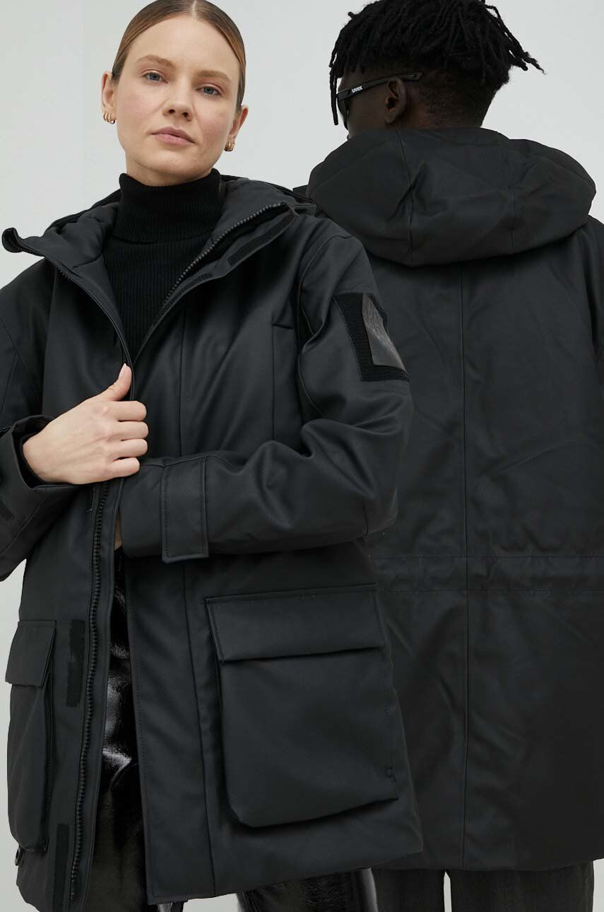 Rains Nepromokavá bunda 15250 Glacial Parka - Pepit.cz