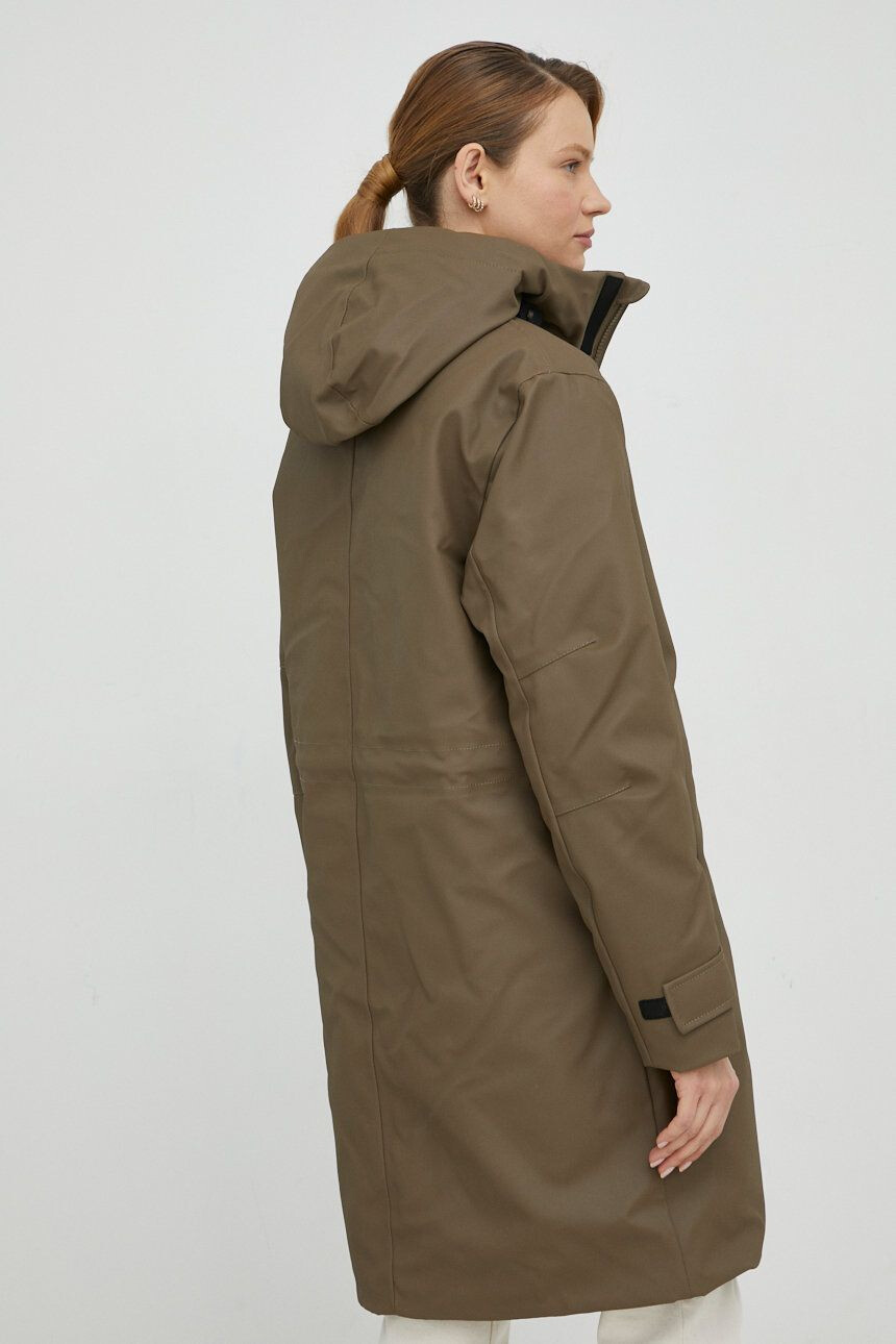 Rains Nepromokavá bunda 15260 Glacial Coat - Pepit.cz