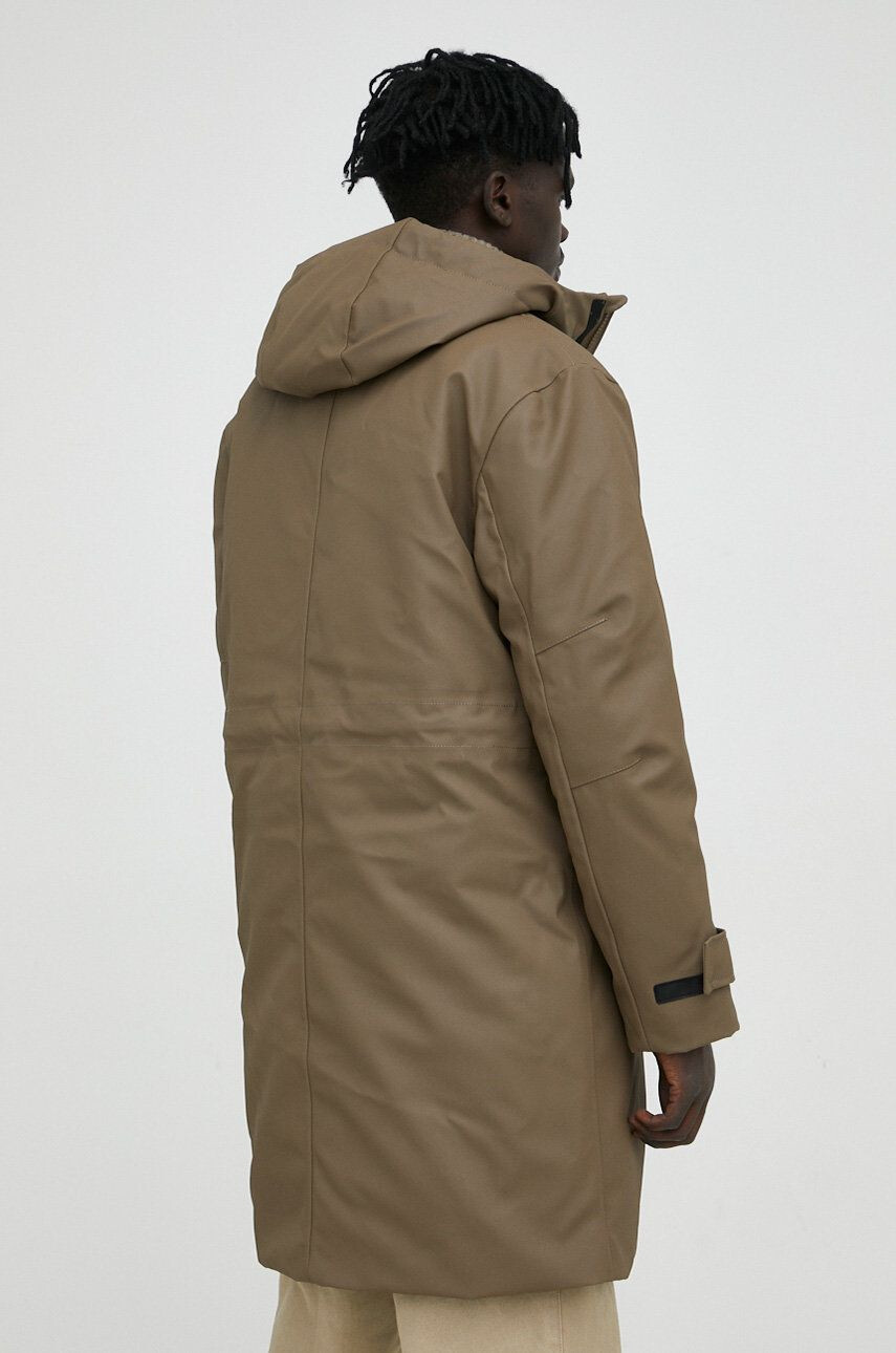 Rains Nepromokavá bunda 15260 Glacial Coat - Pepit.cz