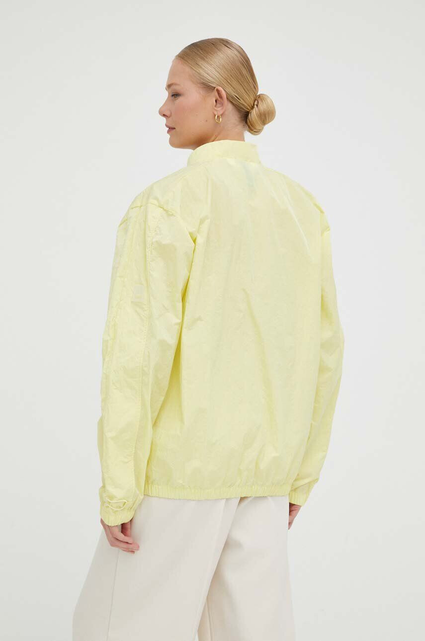 Rains Nepromokavá bunda 18960 Bomber Jacket žlutá barva přechodná - Pepit.cz