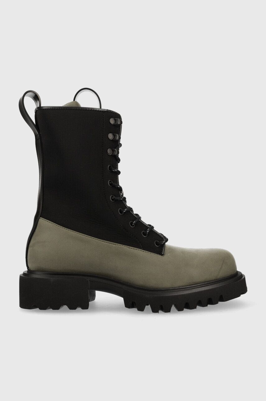 Rains Trapery 22610 Show Combat Boot Neopren pánské černá barva - Pepit.cz