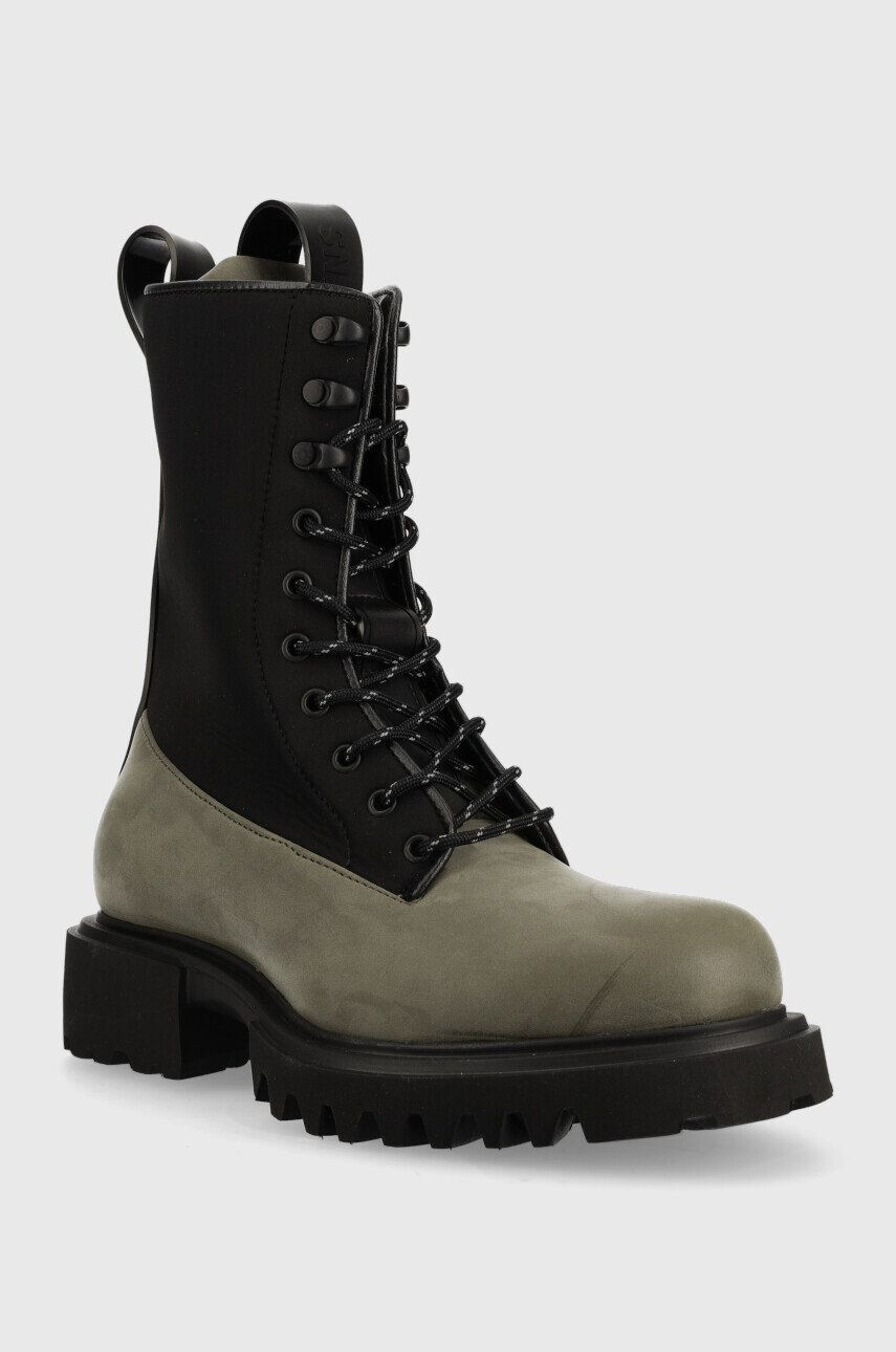 Rains Trapery 22610 Show Combat Boot Neopren pánské černá barva - Pepit.cz