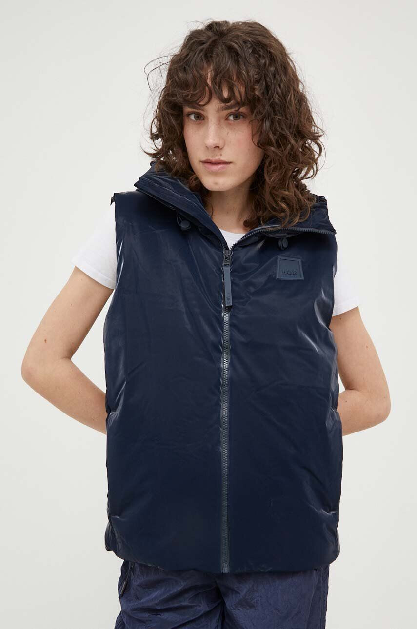 Rains Vesta 15710 Loop Vest stříbrná barva - Pepit.cz