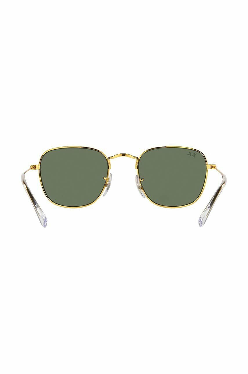 Ray-Ban Dětské sluneční brýle Frank Kids zelená barva 0RJ9557S - Pepit.cz