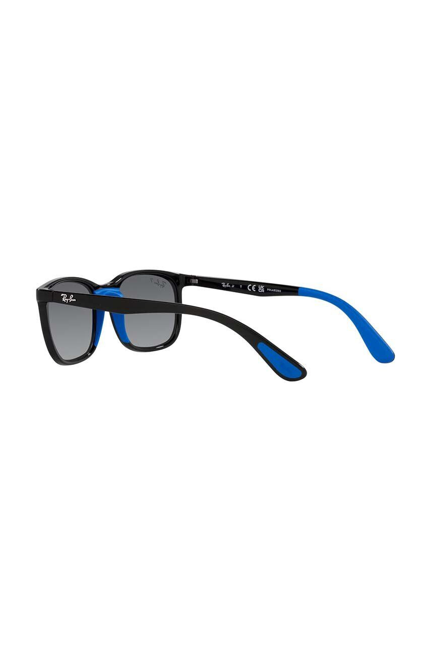 Ray-Ban Dětské sluneční brýle Junior tmavomodrá barva 0RJ9076S-Polarized - Pepit.cz