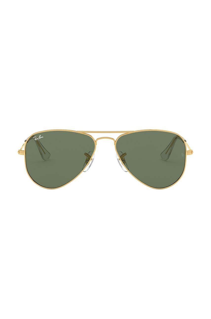 Ray-Ban Dětské sluneční brýle Junior Aviator černá barva 0RJ9506S - Pepit.cz