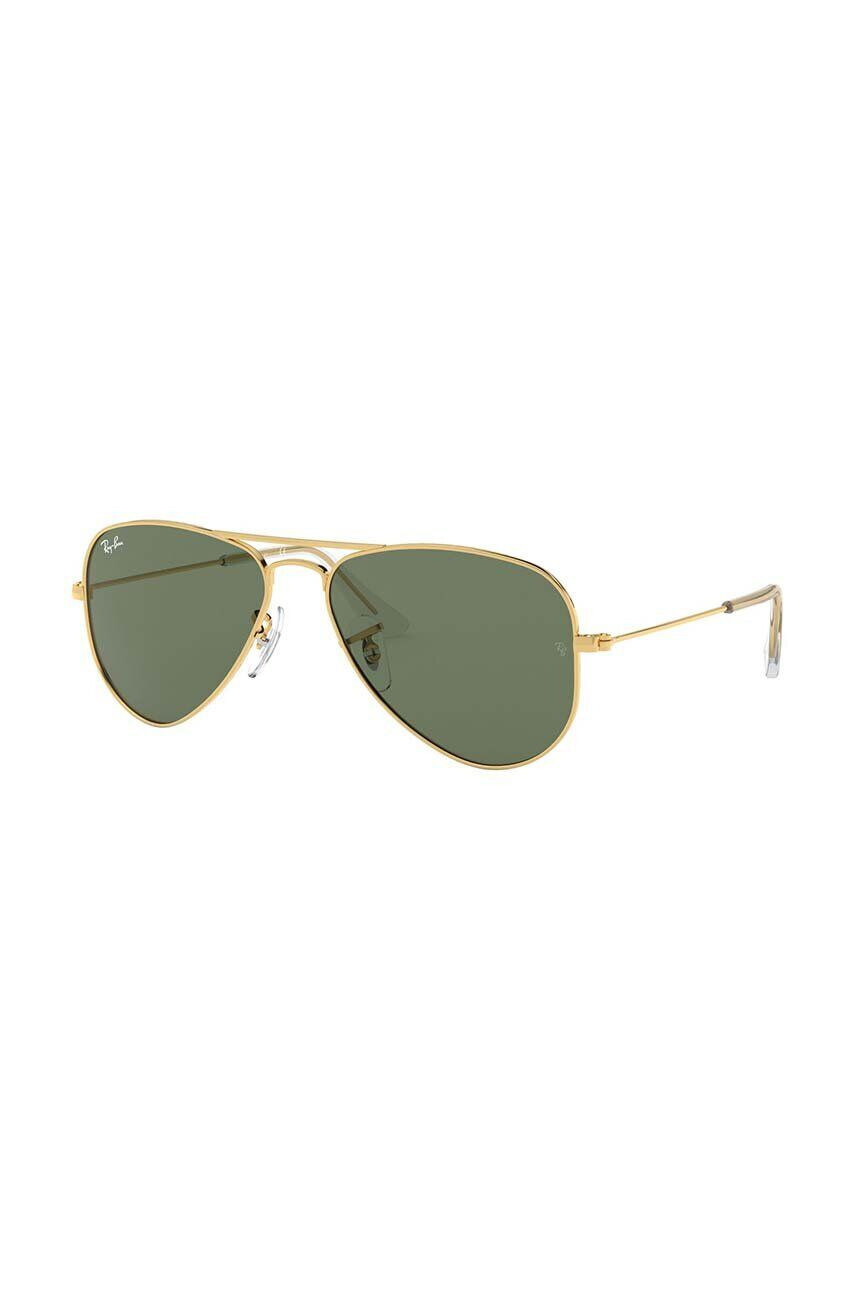 Ray-Ban Dětské sluneční brýle Junior Aviator černá barva 0RJ9506S - Pepit.cz