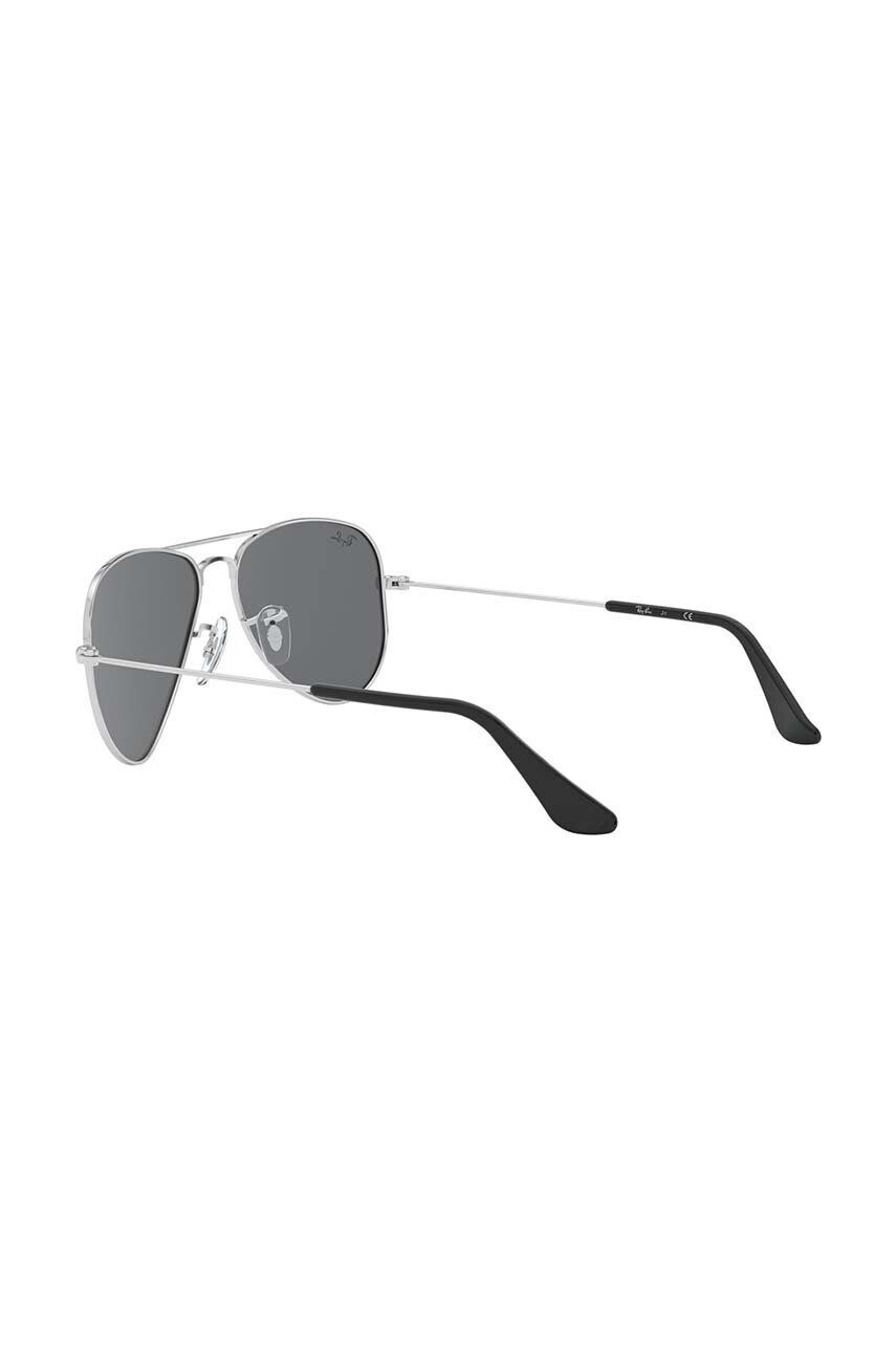 Ray-Ban Dětské sluneční brýle Junior Aviator šedá barva 0RJ9506S-Lustrzane - Pepit.cz