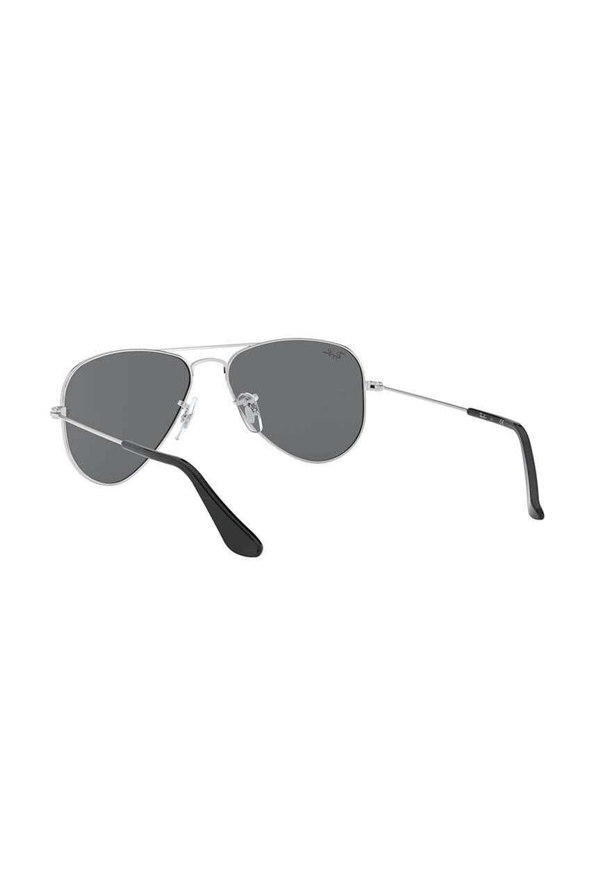 Ray-Ban Dětské sluneční brýle Junior Aviator šedá barva 0RJ9506S-Lustrzane - Pepit.cz