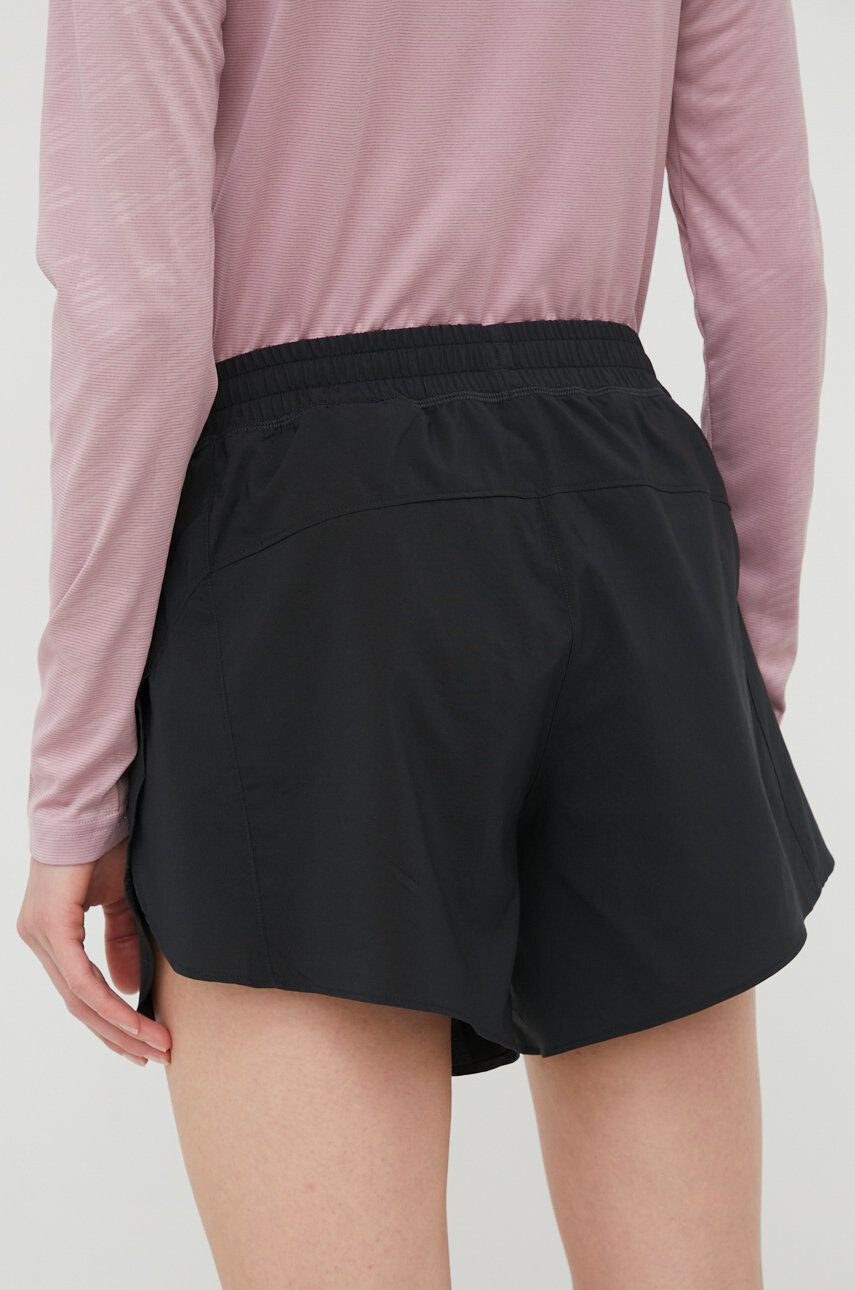 Reebok Běžecké šortky HA1043 černá barva medium waist - Pepit.cz