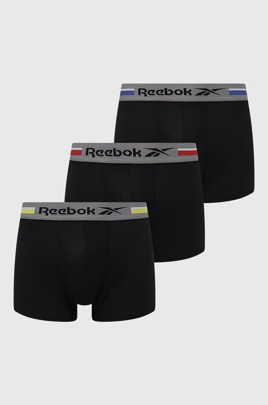 Reebok Boxerky pánské šedá barva - Pepit.cz