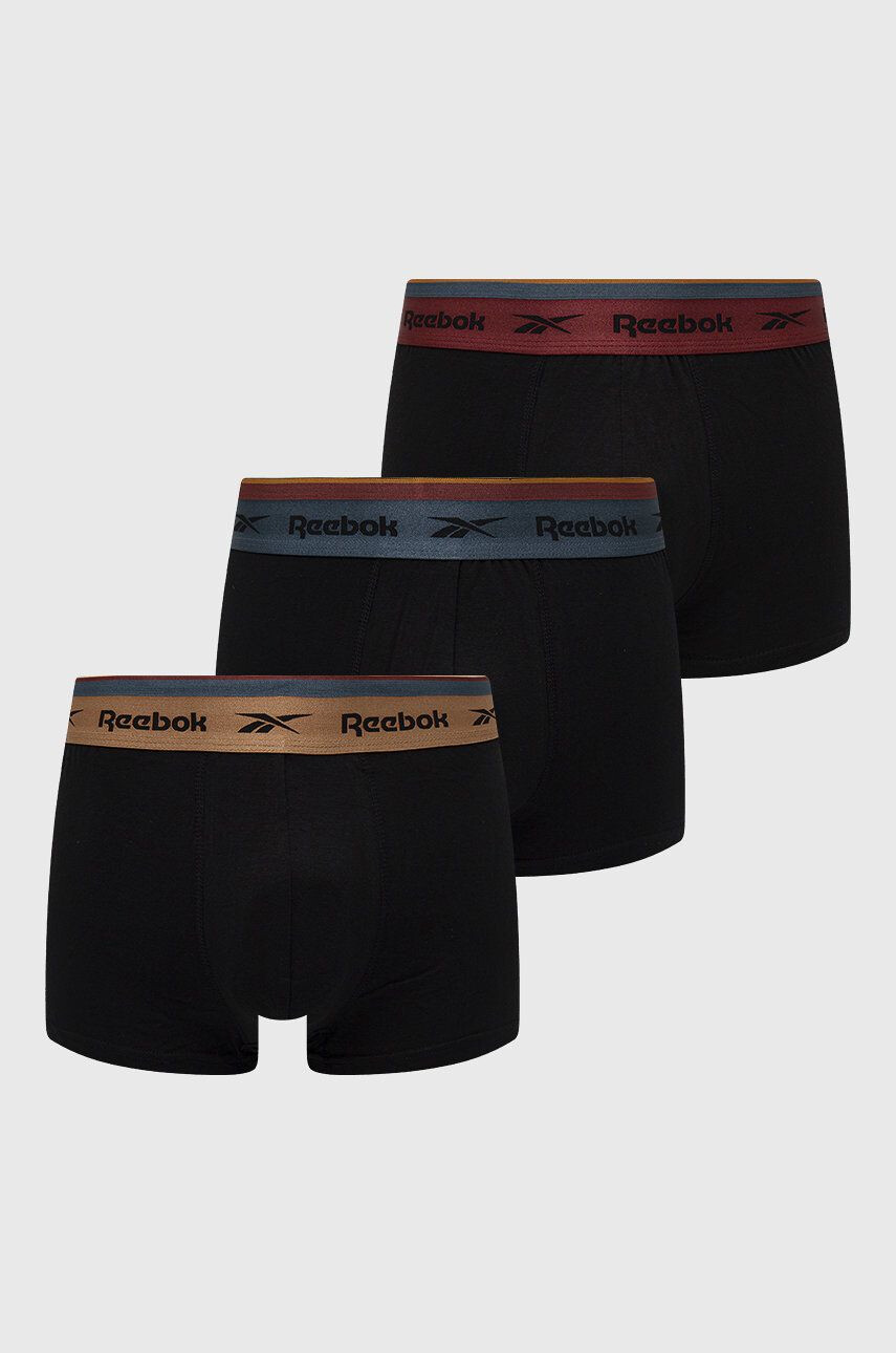 Reebok Boxerky pánské černá barva - Pepit.cz