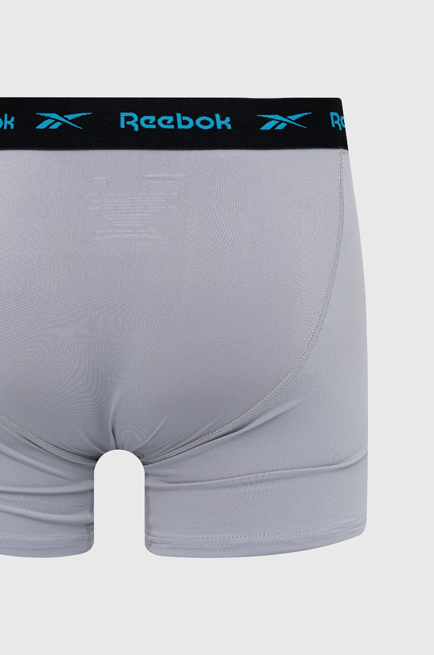 Reebok Boxerky (3-pak) pánské černá barva - Pepit.cz