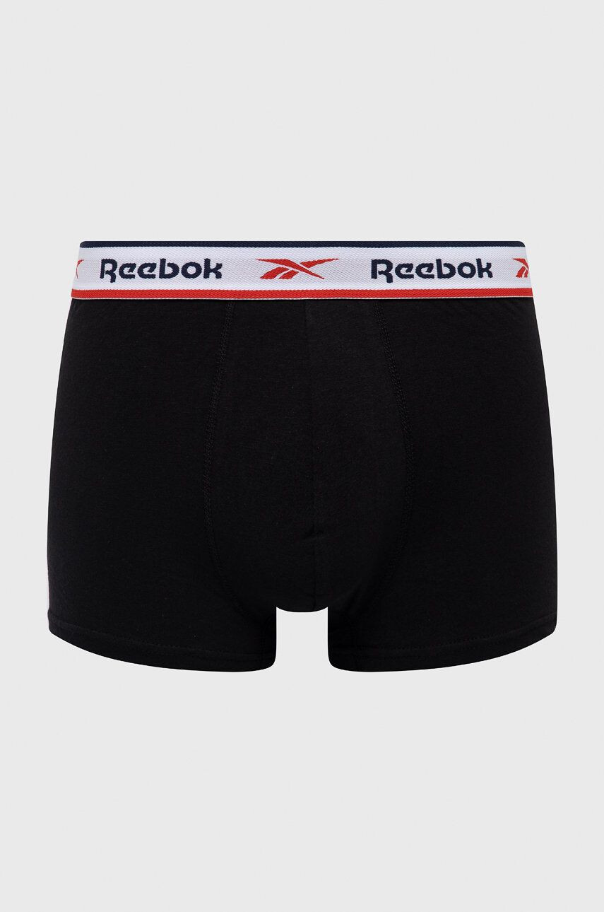 Reebok Boxerky F8337 ( 3-pak) pánské černá barva - Pepit.cz