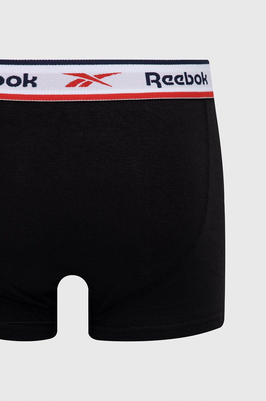 Reebok Boxerky F8337 ( 3-pak) pánské černá barva - Pepit.cz