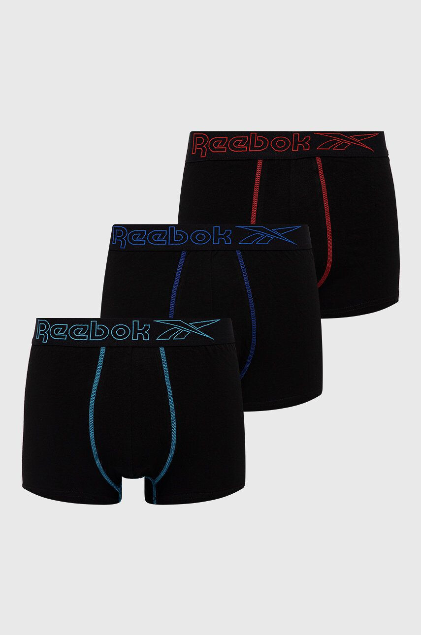 Reebok Boxerky F8319 pánské černá barva - Pepit.cz