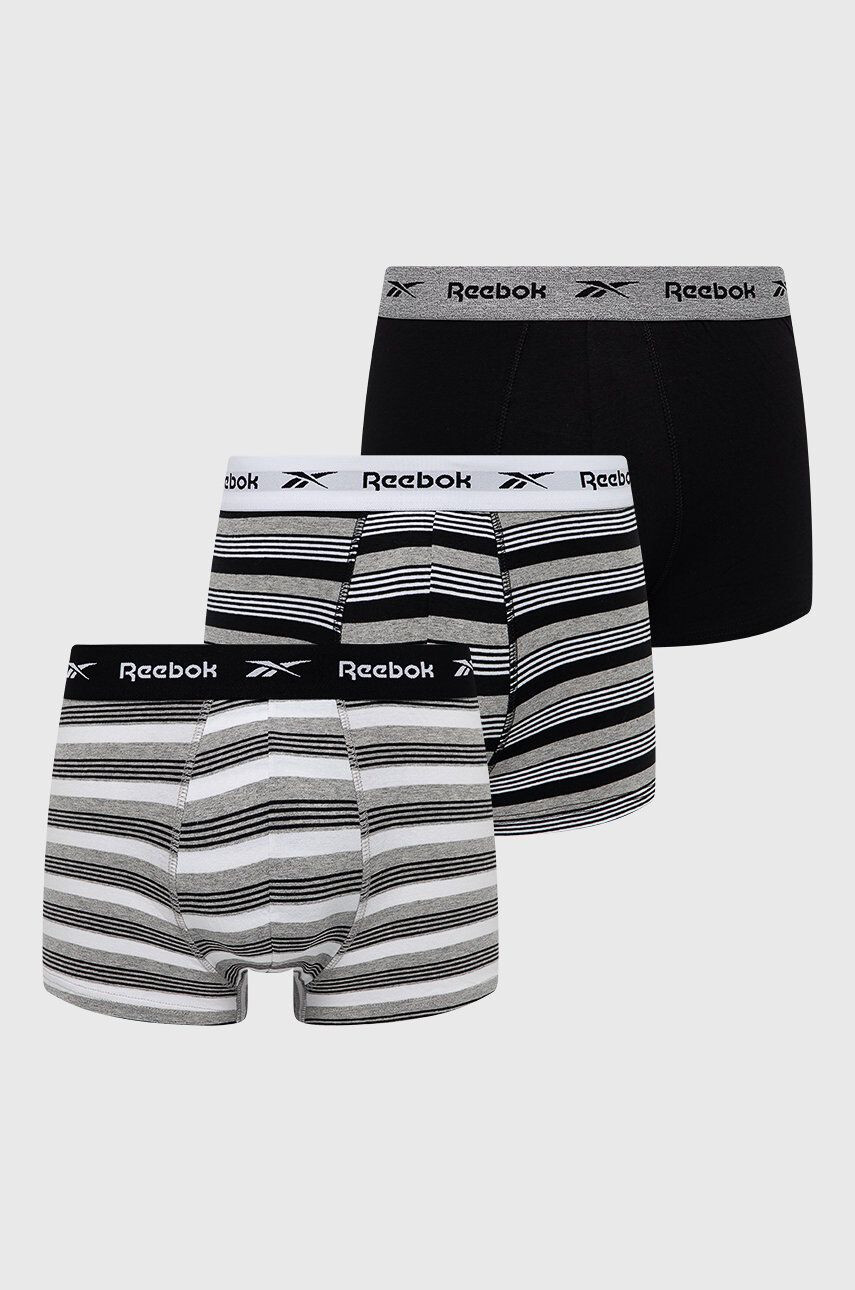 Reebok Boxerky F8333 pánské černá barva - Pepit.cz