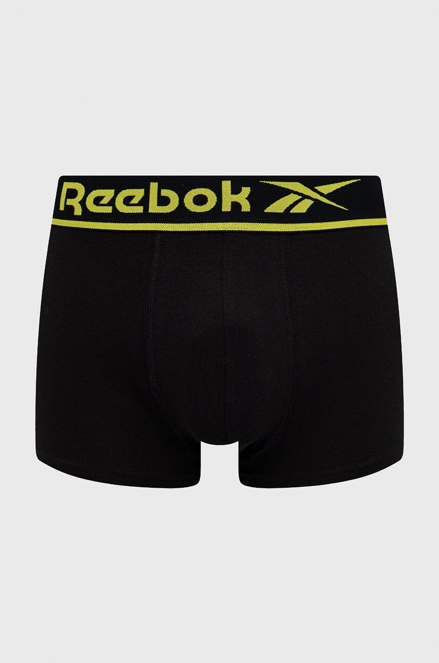 Reebok Boxerky ( 5-pak) pánské černá barva - Pepit.cz