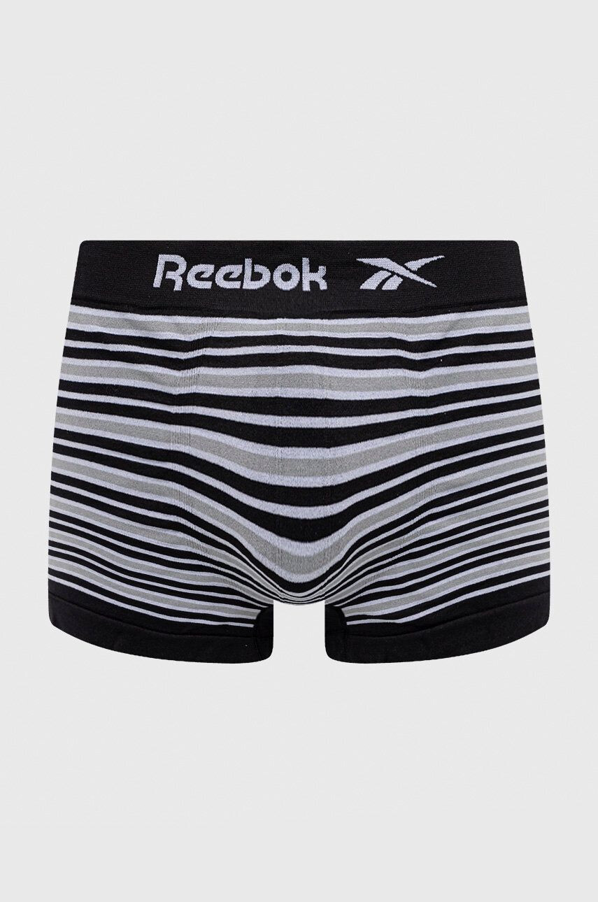 Reebok Boxerky F8407 ( 3-pak) pánské černá barva - Pepit.cz