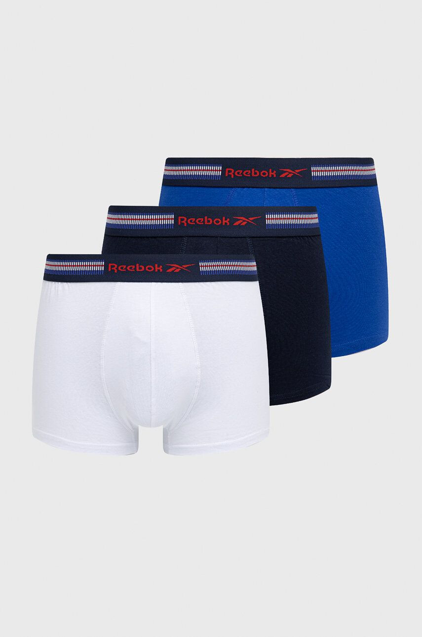 Reebok Boxerky U5.F8358 ( 3-pak) pánské tmavomodrá barva - Pepit.cz