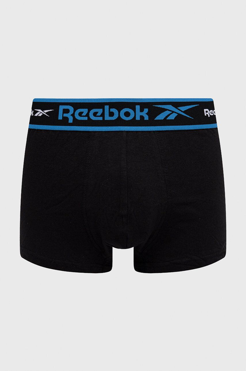 Reebok Boxerky F8386 ( 5-pak) pánské černá barva - Pepit.cz