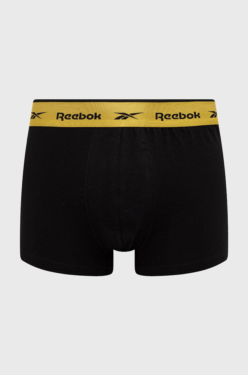 Reebok Boxerky F8387 ( 3-pak) pánské černá barva - Pepit.cz