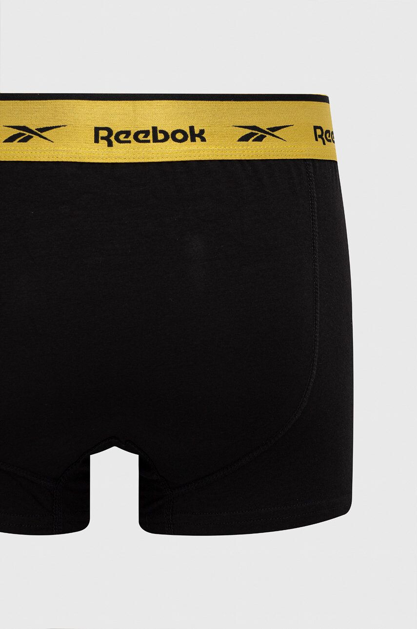 Reebok Boxerky F8387 ( 3-pak) pánské černá barva - Pepit.cz