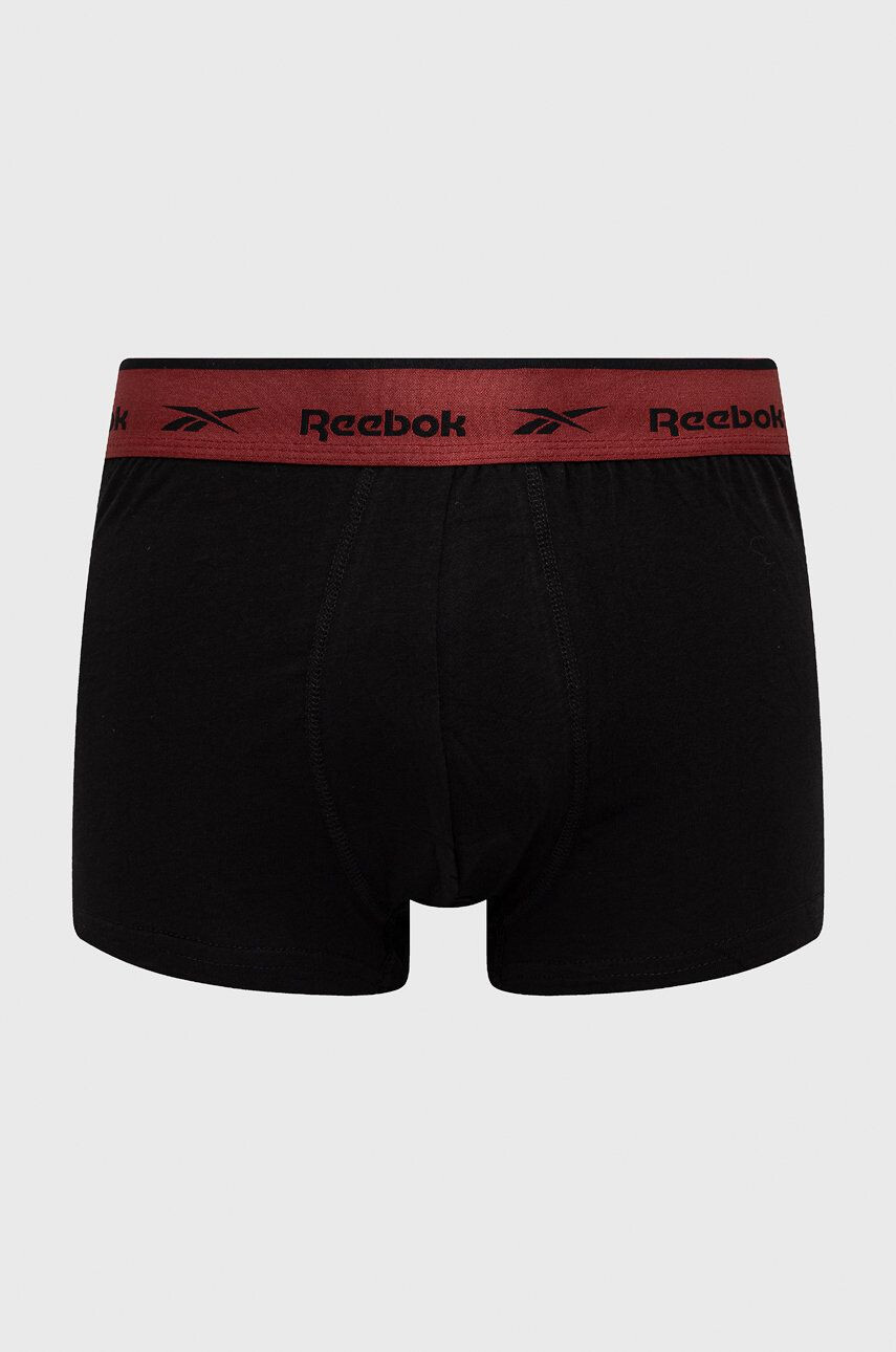 Reebok Boxerky F8387 ( 3-pak) pánské černá barva - Pepit.cz