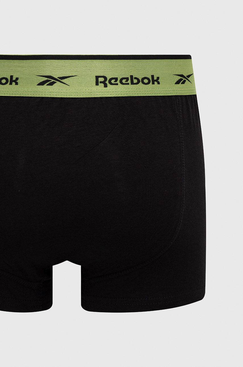 Reebok Boxerky F8387 ( 3-pak) pánské černá barva - Pepit.cz