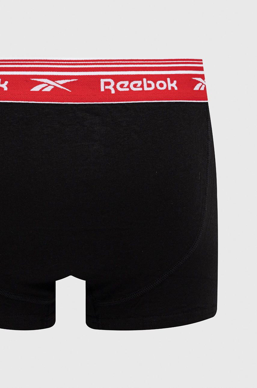 Reebok Boxerky F8389 ( 3-pak) pánské černá barva - Pepit.cz