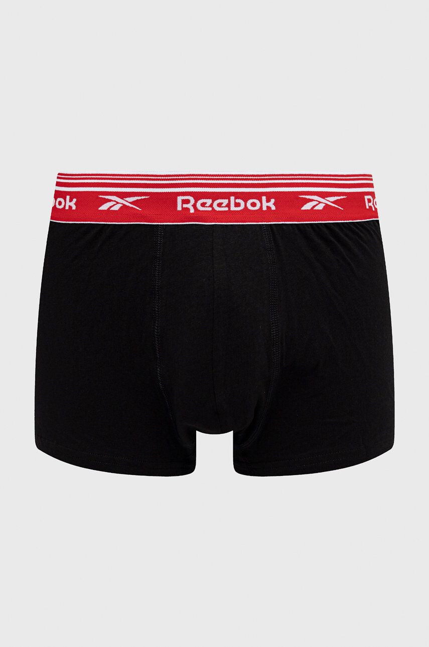 Reebok Boxerky F8389 ( 3-pak) pánské černá barva - Pepit.cz