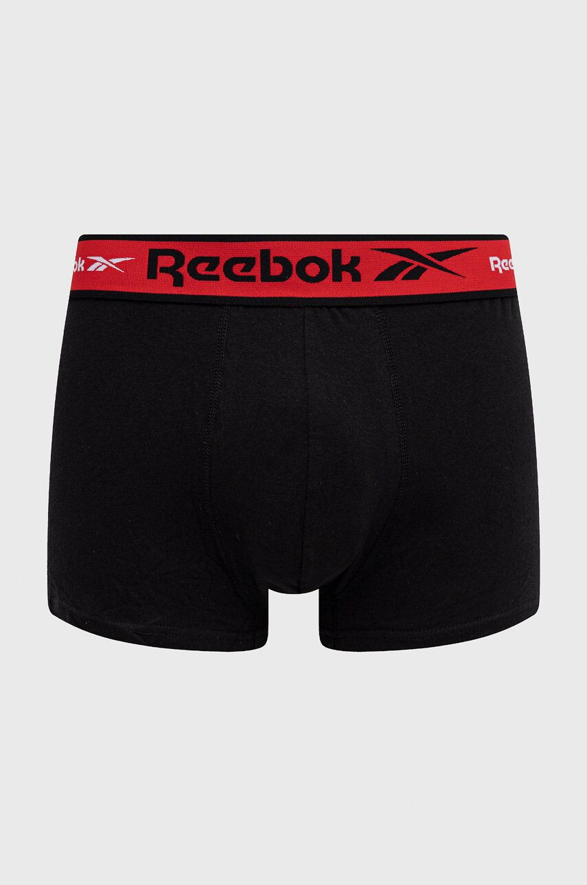 Reebok Boxerky F8390 ( 3-pak) pánské černá barva - Pepit.cz