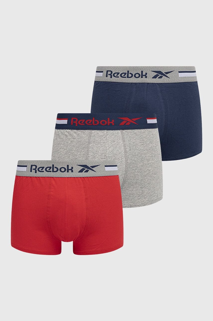 Reebok Boxerky F8395 ( 3-pak) pánské tmavomodrá barva - Pepit.cz