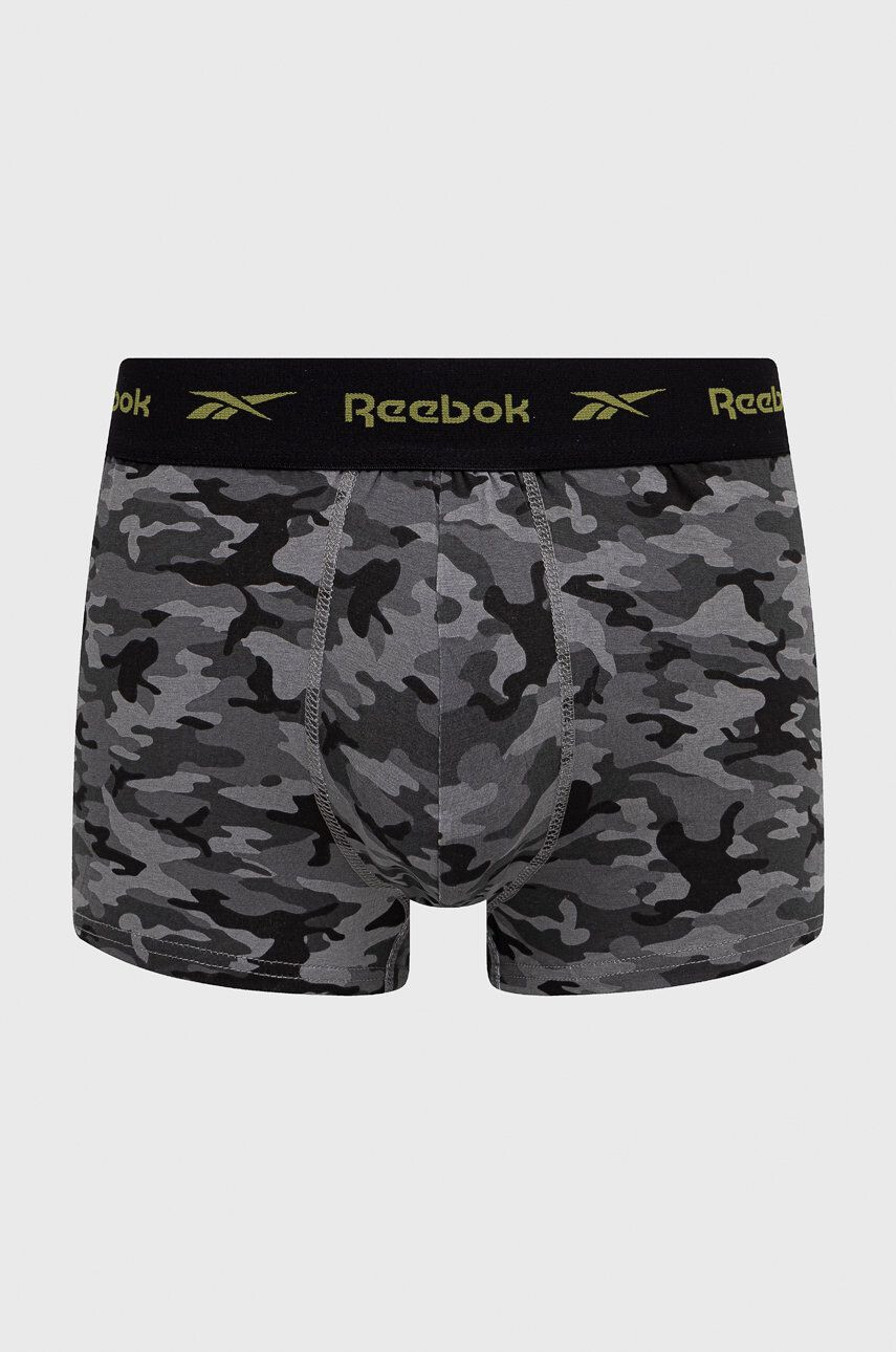 Reebok Boxerky F8401 ( 3-pak) pánské černá barva - Pepit.cz