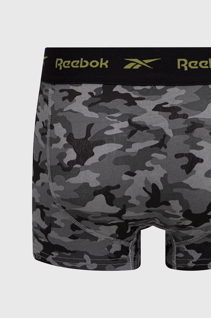 Reebok Boxerky F8401 ( 3-pak) pánské černá barva - Pepit.cz