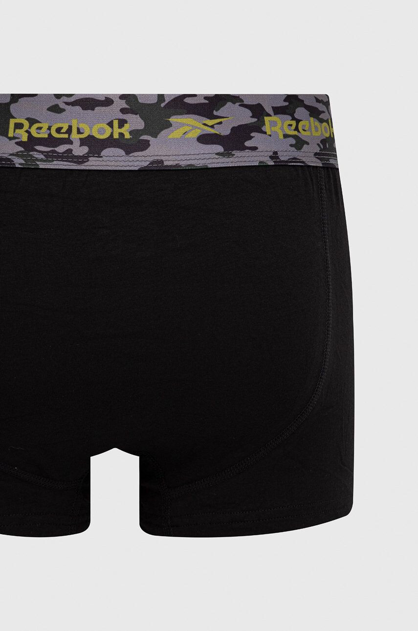 Reebok Boxerky F8401 ( 3-pak) pánské černá barva - Pepit.cz