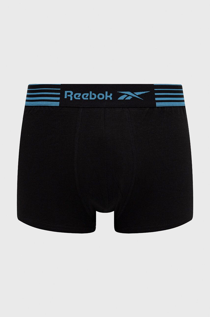 Reebok Boxerky F8404 ( 3-pak) pánské černá barva - Pepit.cz