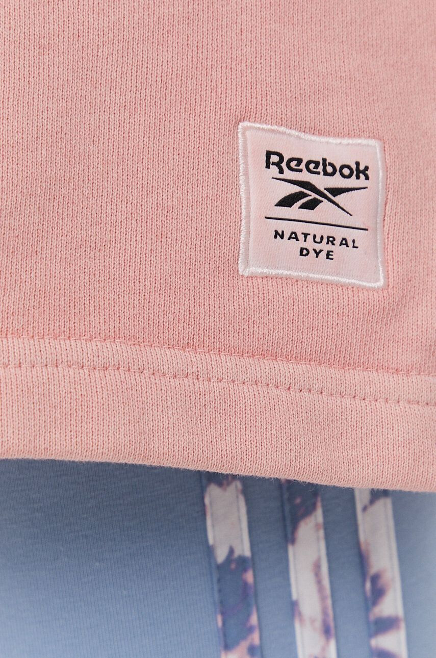 Reebok Classic Bavlněná mikina Dámská žlutá barva hladká - Pepit.cz