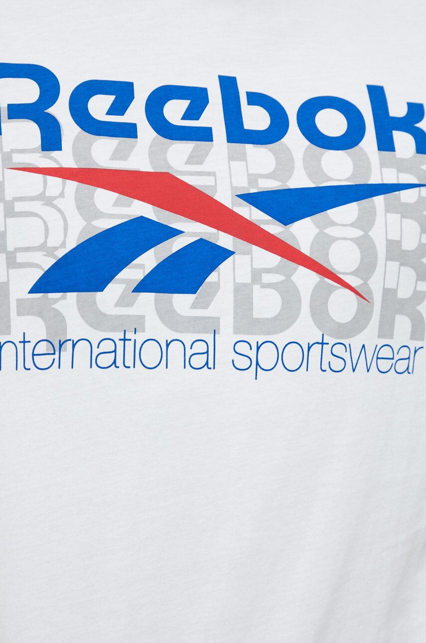 Reebok Classic Bavlněné tričko černá barva - Pepit.cz