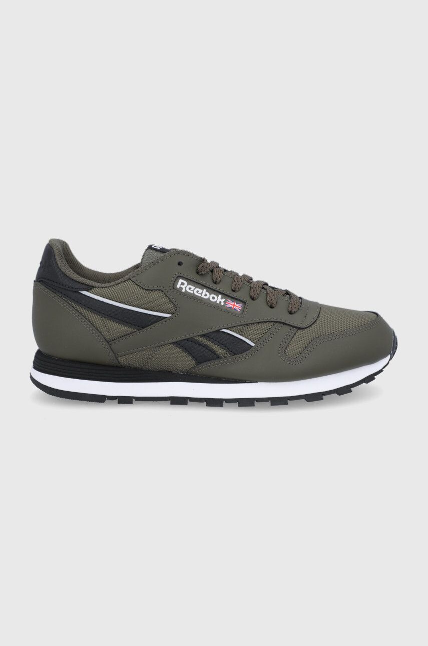 Reebok Classic Boty Leather zelená barva - Pepit.cz