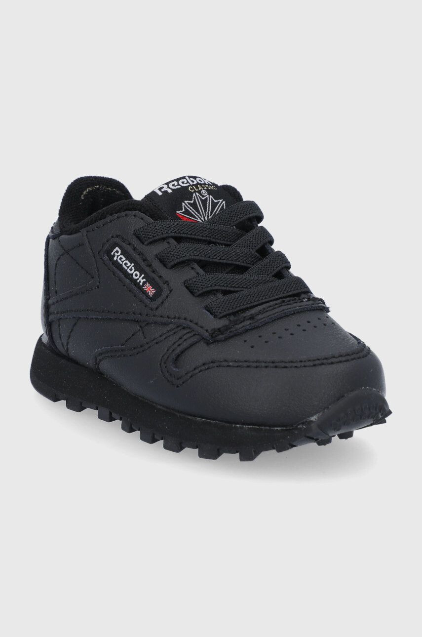 Reebok Classic Dětské boty FZ2094 černá barva - Pepit.cz