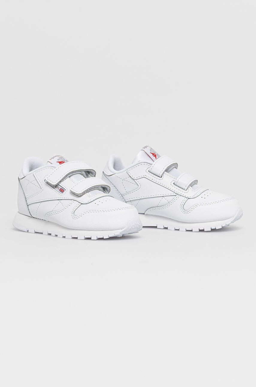 Reebok Classic Dětské boty GZ5260 bílá barva - Pepit.cz