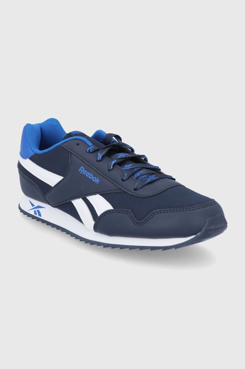 Reebok Classic Dětské boty Royal CLJog 3.0 GY2946 tmavomodrá barva - Pepit.cz